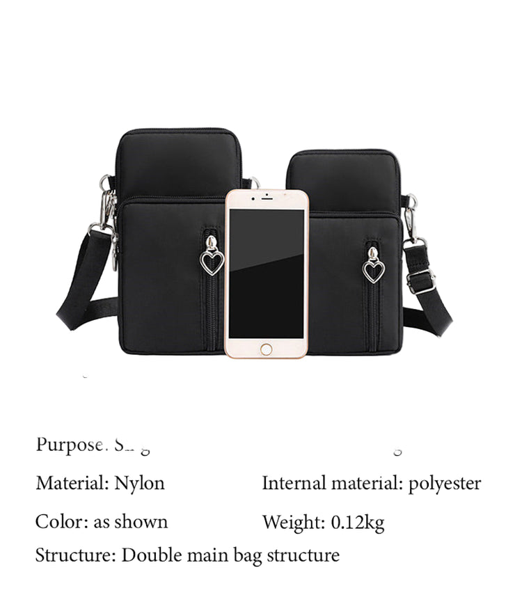 Humham New Mobile Phone Bag Women's Messenger Bag Hanging Neck Coin Purse Vertical Handbag New All-match Mini Small Crossbody Bag