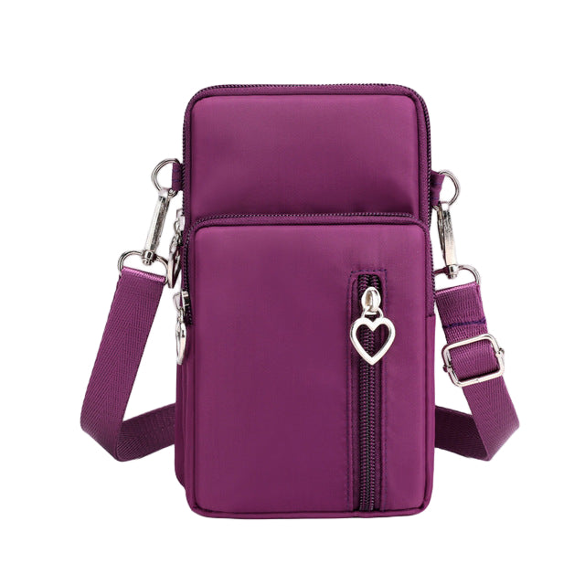 Humham New Mobile Phone Bag Women's Messenger Bag Hanging Neck Coin Purse Vertical Handbag New All-match Mini Small Crossbody Bag