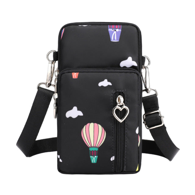 Humham New Mobile Phone Bag Women's Messenger Bag Hanging Neck Coin Purse Vertical Handbag New All-match Mini Small Crossbody Bag