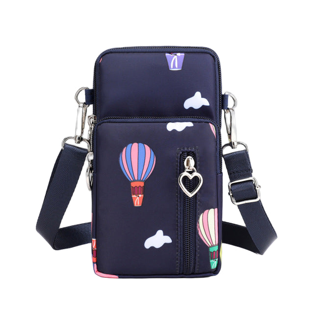 Humham New Mobile Phone Bag Women's Messenger Bag Hanging Neck Coin Purse Vertical Handbag New All-match Mini Small Crossbody Bag