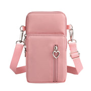 Humham New Mobile Phone Bag Women's Messenger Bag Hanging Neck Coin Purse Vertical Handbag New All-match Mini Small Crossbody Bag
