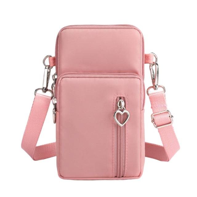Humham New Mobile Phone Bag Women's Messenger Bag Hanging Neck Coin Purse Vertical Handbag New All-match Mini Small Crossbody Bag