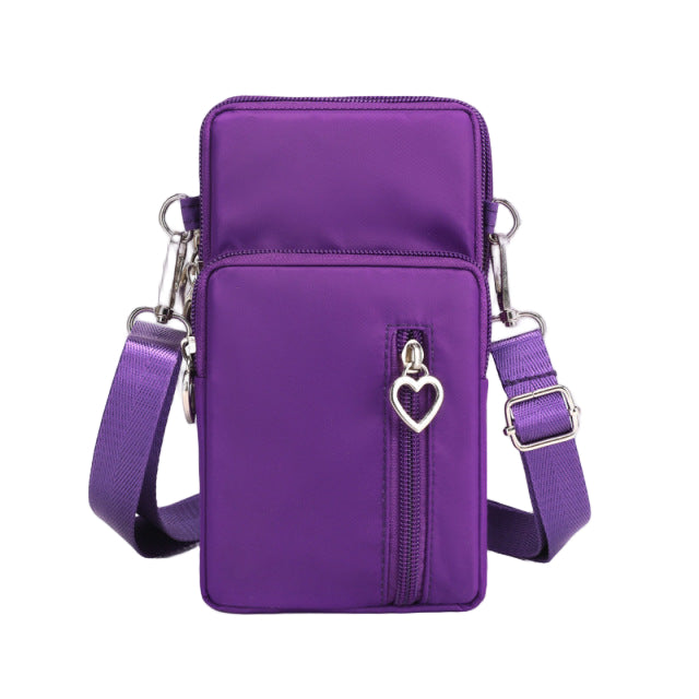 Humham New Mobile Phone Bag Women's Messenger Bag Hanging Neck Coin Purse Vertical Handbag New All-match Mini Small Crossbody Bag