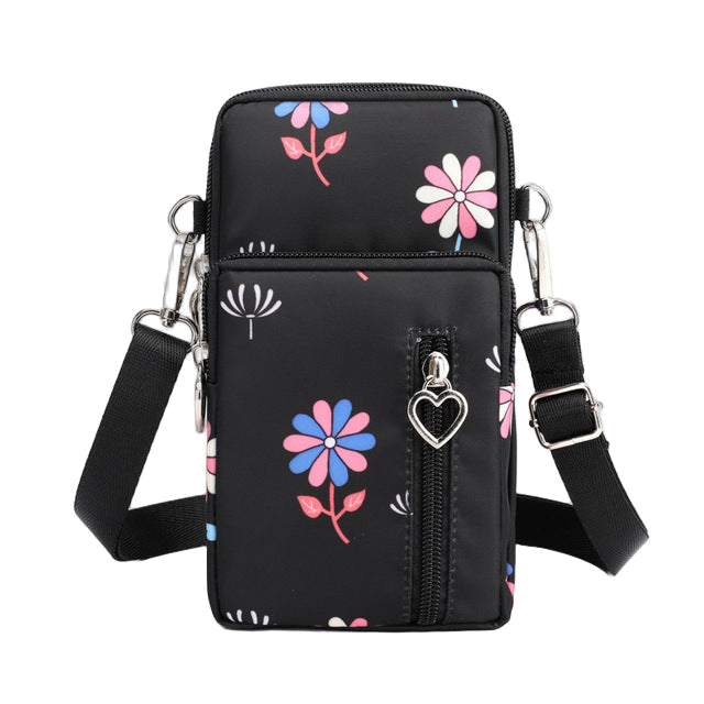 Humham New Mobile Phone Bag Women's Messenger Bag Hanging Neck Coin Purse Vertical Handbag New All-match Mini Small Crossbody Bag