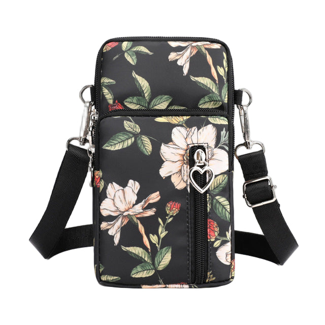 Humham New Mobile Phone Bag Women's Messenger Bag Hanging Neck Coin Purse Vertical Handbag New All-match Mini Small Crossbody Bag