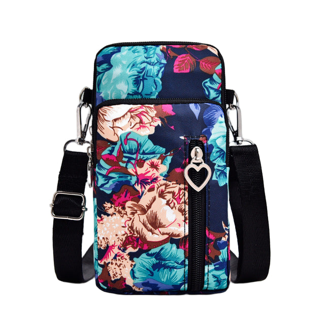 Humham New Mobile Phone Bag Women's Messenger Bag Hanging Neck Coin Purse Vertical Handbag New All-match Mini Small Crossbody Bag