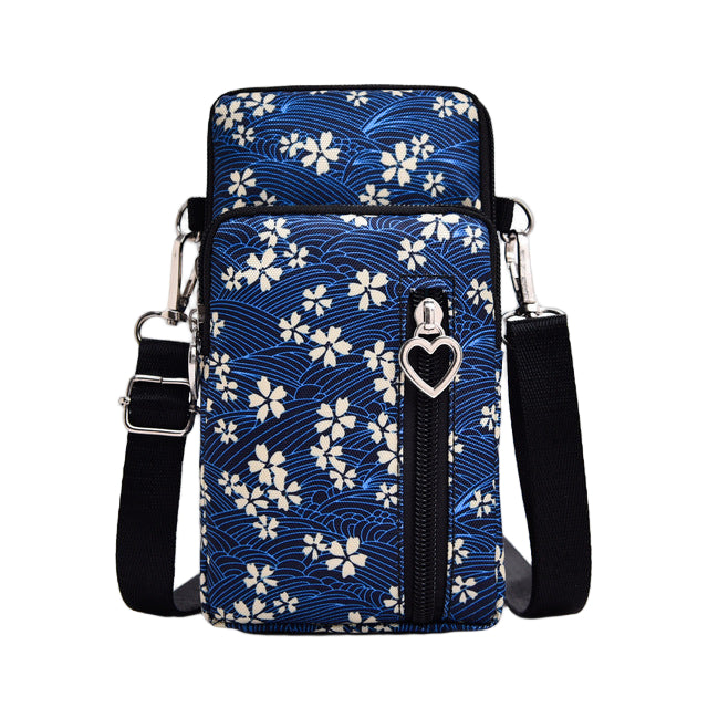 Humham New Mobile Phone Bag Women's Messenger Bag Hanging Neck Coin Purse Vertical Handbag New All-match Mini Small Crossbody Bag