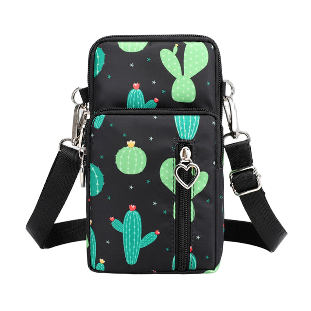 Humham New Mobile Phone Bag Women's Messenger Bag Hanging Neck Coin Purse Vertical Handbag New All-match Mini Small Crossbody Bag