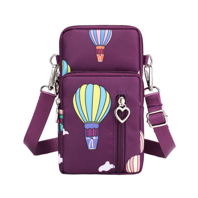 Humham New Mobile Phone Bag Women's Messenger Bag Hanging Neck Coin Purse Vertical Handbag New All-match Mini Small Crossbody Bag